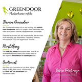 GREENDOOR Eye Roll-On Aloe Vera, sérum contour des yeux naturel anti-rides, 10 ml Cosmétiques et Beauté Naty Shop