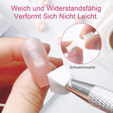 100 Stk Nail Art Schwamm Mit Metallgreifer, Nailart-Zubehör, Baby Boomer, Rendering-Werkzeuge Mit Greifer-Blöcken, Maniküre-Gradient Nail Art Schwamm, For Pinselset, Nägel, Nageldesign-Zubehör