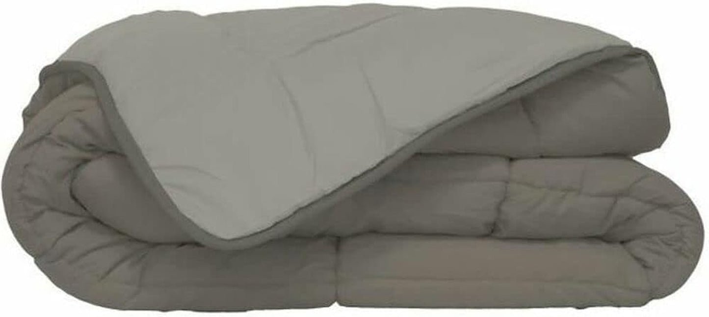 Couette CALGARY Chocolat/Corail 140 Couettes et couettes Naty Shop 220 X 240 Cm