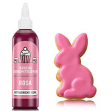 Colorant alimentaire rouge 120 ml, colorant alimentaire liquide très concentré et sans sucre pour pâtisserie, gâteaux, macarons, glaçages, fondants, biscuits, beignets