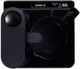 Bosch Styline TKA8013 Machine à expresso à filtre, capteur d'arôme, carafe en verre de 1,25 L, 10-15 tasses, arrêt automatique, système de détartrage, système anti-goutte, porte-filtre rotatif, 1160 W, noir
