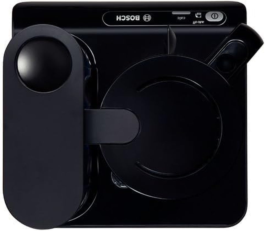 Bosch Styline TKA8013 Machine à expresso à filtre, capteur d'arôme, carafe en verre de 1,25 L, 10-15 tasses, arrêt automatique, système de détartrage, système anti-goutte, porte-filtre rotatif, 1160 W, noir