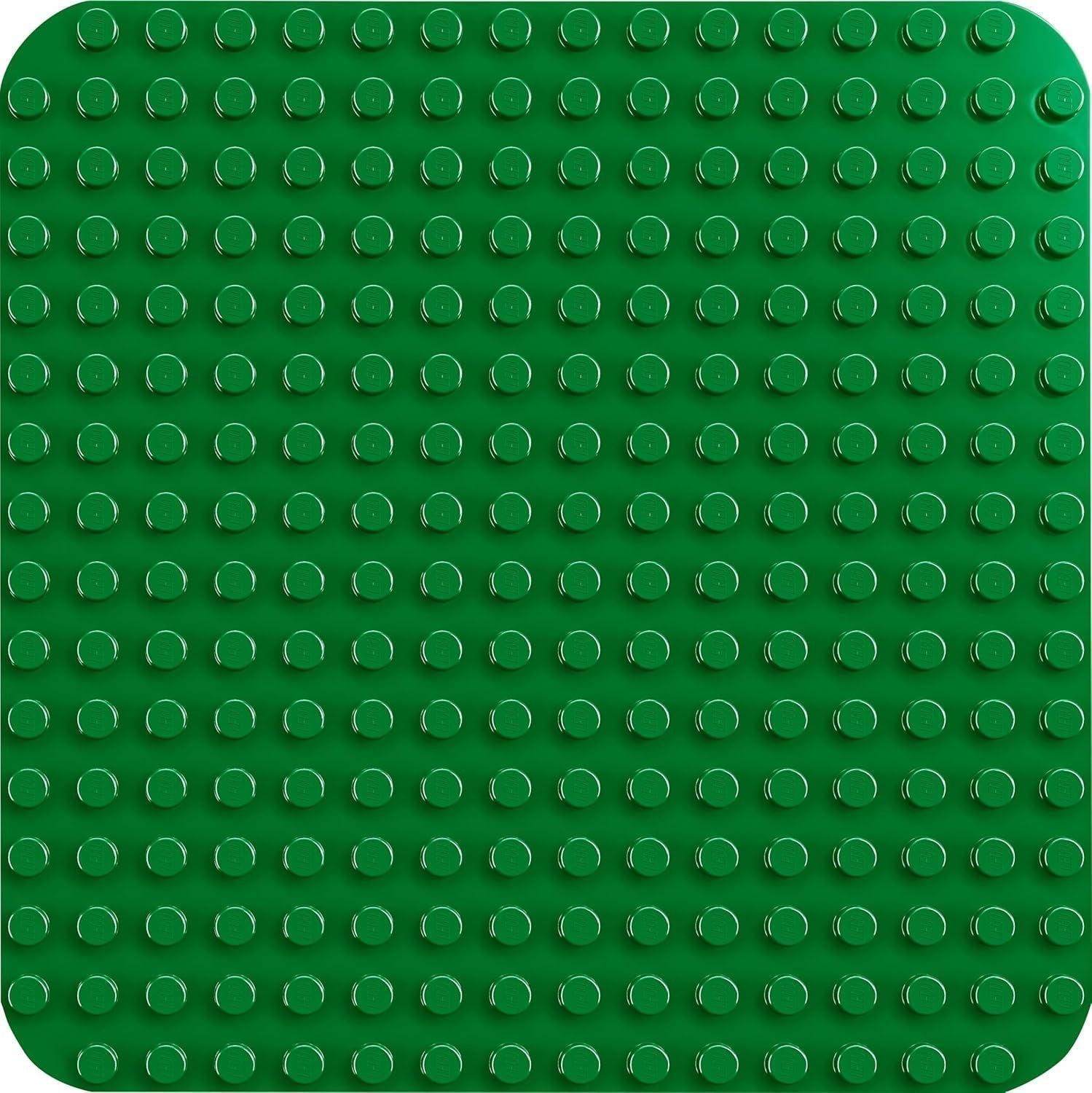 Planche de construction LEGO DUPLO en vert, Jouet de construction pour les tout-petits à partir de 18 mois, Pour exposer des modèles, Permet aux enfants d'âge préscolaire de construire de manière créative et de jouer avec imagination, Jouet éducatif 10460 Jeux de construction Besuche den LEGO-Store