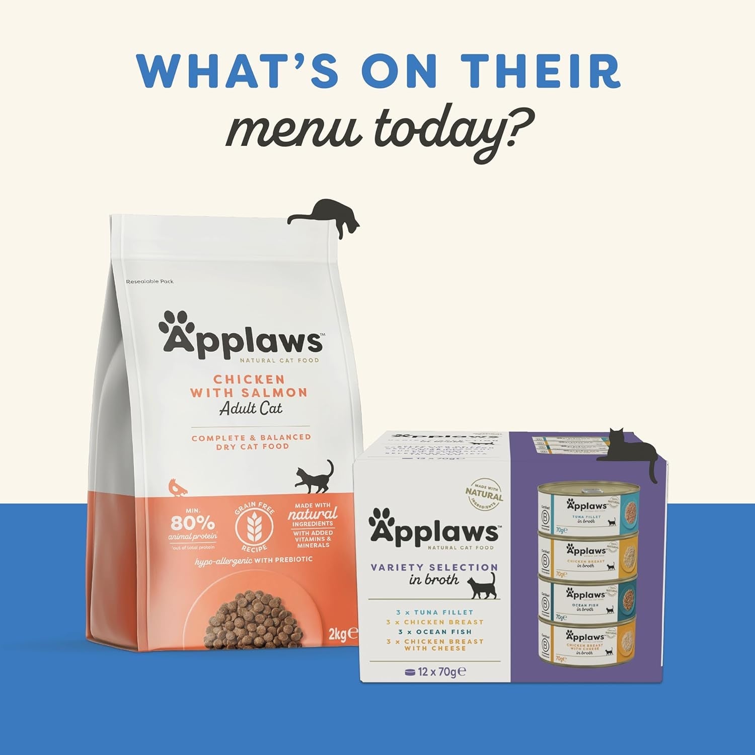 Applaws Cat Pouch Filet de Thon en Gelée 1x(16x70g)