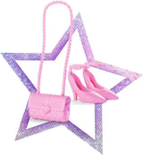Simba Steffi Love Jeans et paillettes assortis de 2 façons UN article inclus Haut à paillettes avec jeans et accessoires de mode pour poupées de 29 cm Poupée non incluse à partir de 3 ans