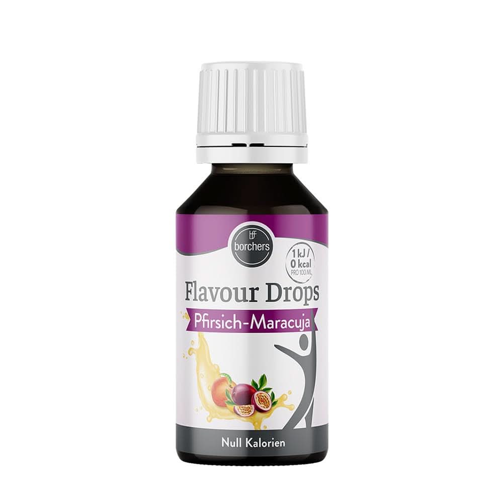 Gouttes aromatiques Borchers, Pêche - fruit de la passion, 30 ml Arômes Naty Shop