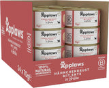 Applaws Nourriture humide naturelle de qualité supérieure pour chats, poulet et canard en soupe, en conserve 70 g (24 x 70 g)
