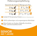 IAMS Delights Nourriture humide pour chat au poulet en sauce pour chats seniors de 7 ans et plus - Format essai, sachet individuel, 1 x 85 g