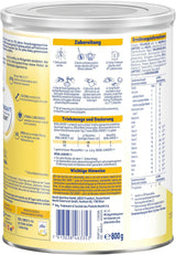 Boisson lactée BEBA Junior 1+ à partir de 1 an, Avec HMO, Teneur en protéines adaptée à l'âge, Lactose uniquement, Sans huile de palme, Sans huile de poisson, Aliments pour tout-petits, Lait en poudre pour bébé, Lot de 3 (3 x 800 g)