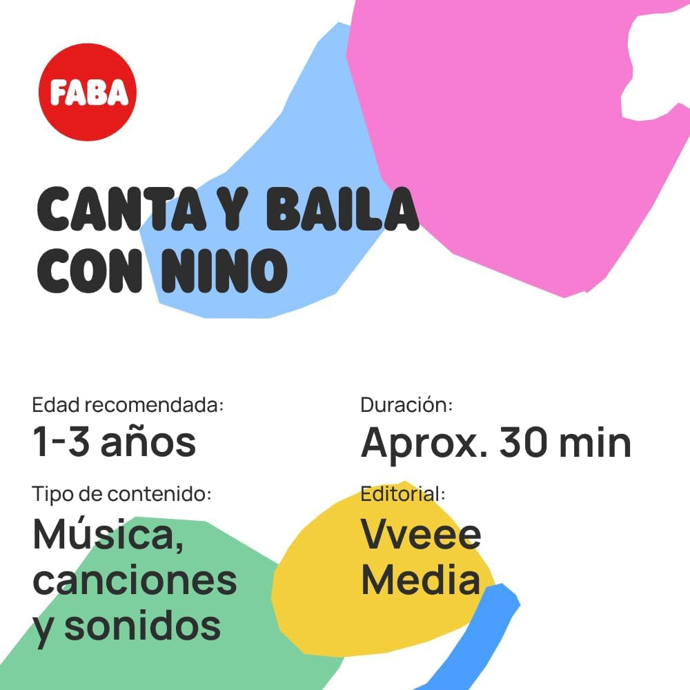 Figure sonore de - Chanter et danser avec les enfants - Musique, chansons et sons - Jouets, contenus éducatifs, en espagnol, pour filles et garçons de tous âges Jouets Bebe Naty Shop