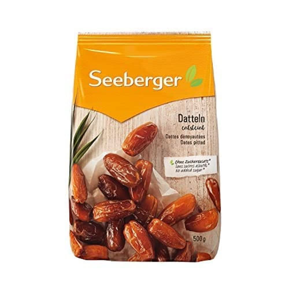 Seeberger, Dattes sucrées au miel et à la chair crémeuse Naty Shop produits déshydratés 7 x 500 grammes 7 x 500 grammes