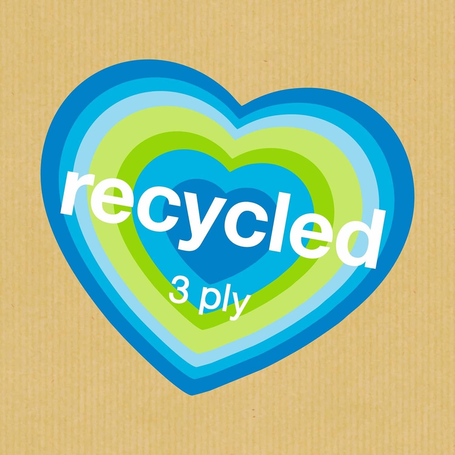 Papier toilette Renova 100% RECYCLÉ 9 rouleaux, blanc, normal
