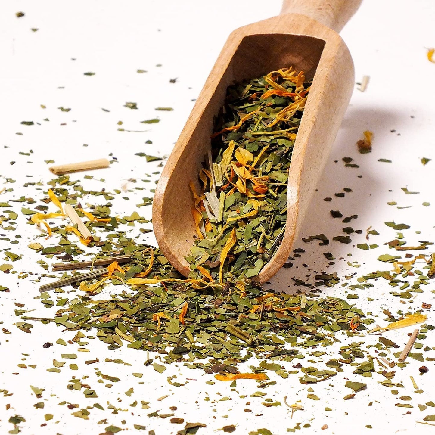 Service à thé Yerba Mate aux herbes | Yerba Maté aux herbes | Green Mate Énergie verte Guarana, Guayusa Jazmin, Salsepareille | Yerba Mate verte brésilienne | 3X500G