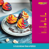 DECOCINO Pâte colorante liposoluble Rouge - 15 g - Colorant alimentaire à base d'huile, idéal pour colorer le chocolat, la crème au beurre, le fondant ou la pâte à biscuits (Pack de 3)