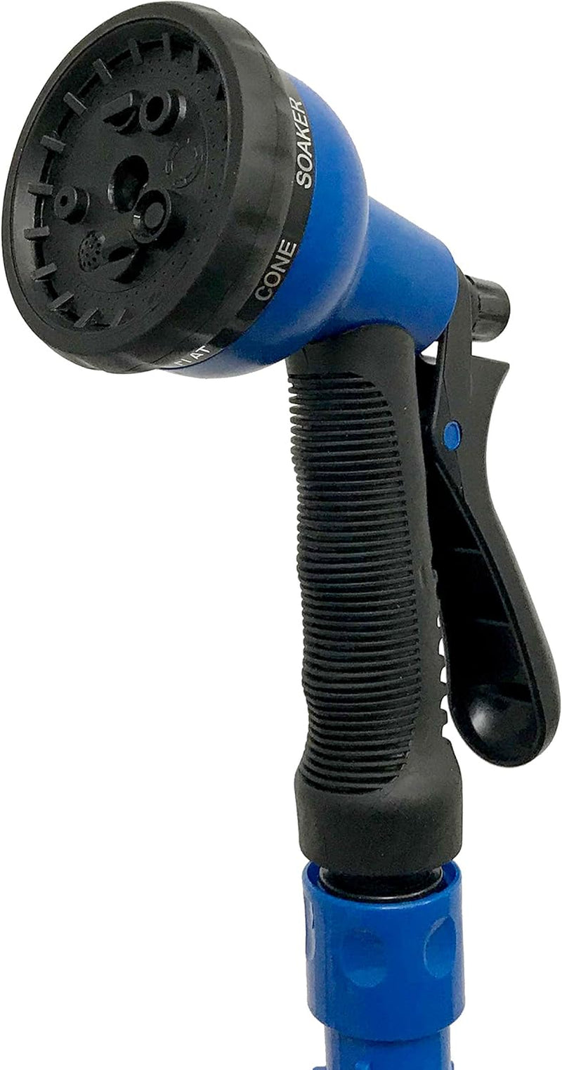 Tuyau extensible Pro C2607B avec Presión del Agua, Azul, 7,5 mètres