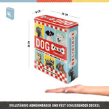 Nostalgic-Art Boîte de conservation rétro XL, 4 l, Nourriture pour chien - idée cadeau pour les propriétaires de chiens, boîte de conservation pour croquettes, design vintage Boîtes de conservation alimentaire Naty Shop