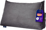 Coussin de lecture Traumnacht Cosy Back Cushion, 70 x 40 cm, gris foncé, housse amovible et lavable en 100 % polyester, poche latérale pratique, certifié Oeko-Tex, produit selon les normes de qualité allemandes.