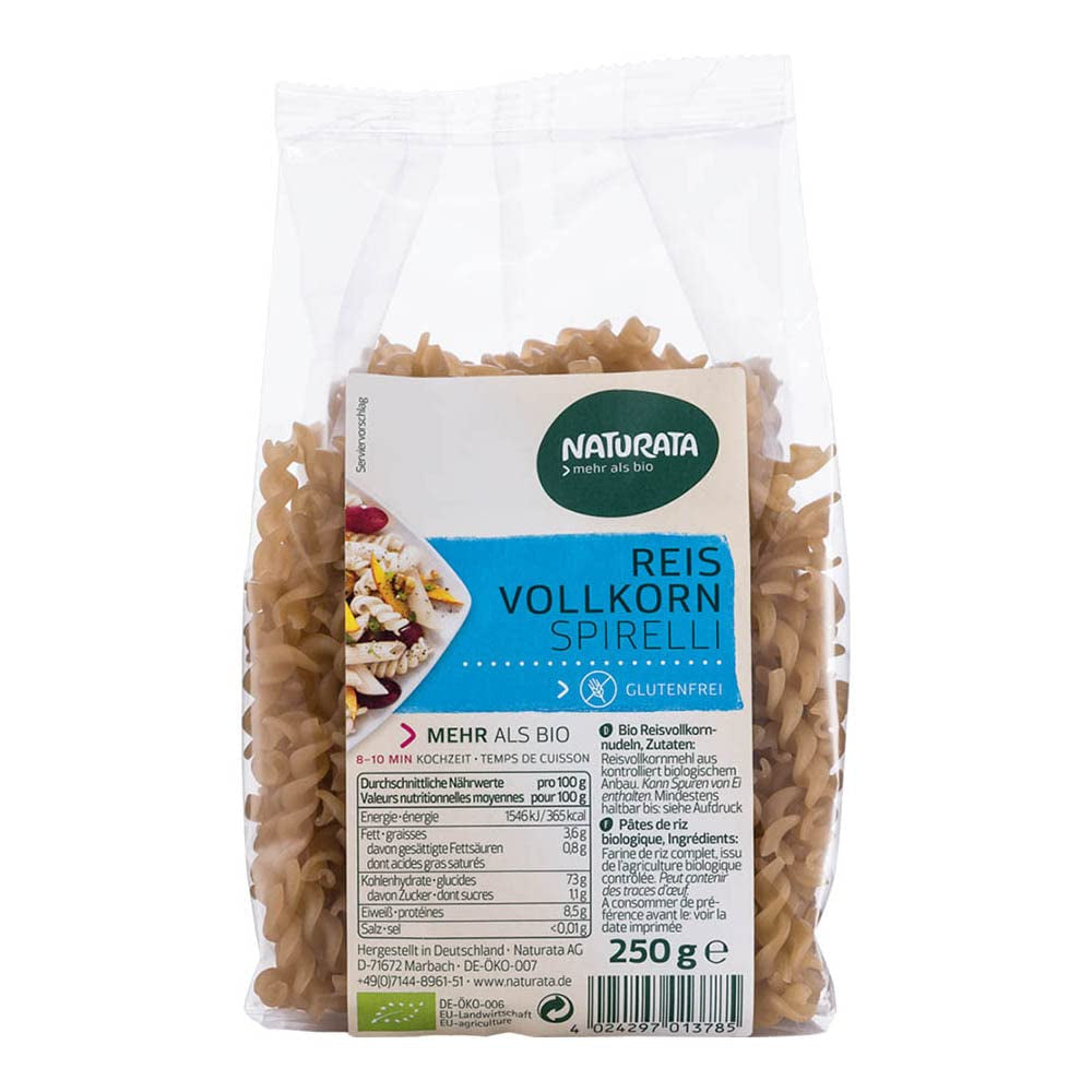 Penne bio, riz complet (1 x 250g)