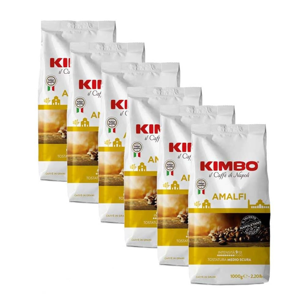 Grains de café Amalfi, 1 kg, 6 pièces