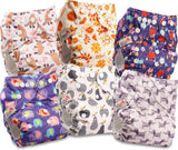 Littles and Bloomz FLP2-0406 Couche réutilisable à clip standard, 4 couches