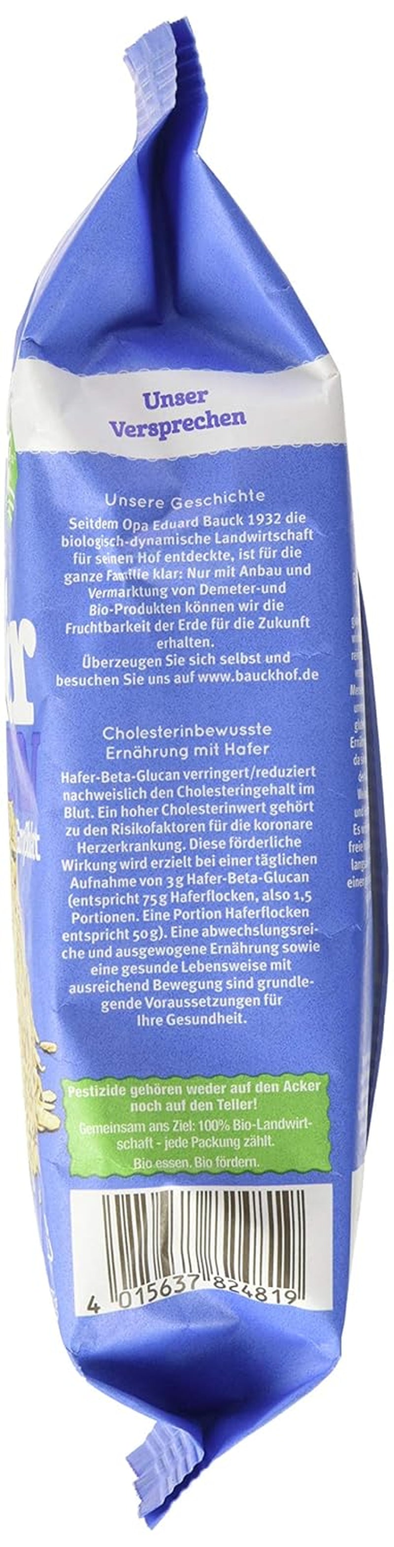 Flocons d'avoine Hof bio, 475 g