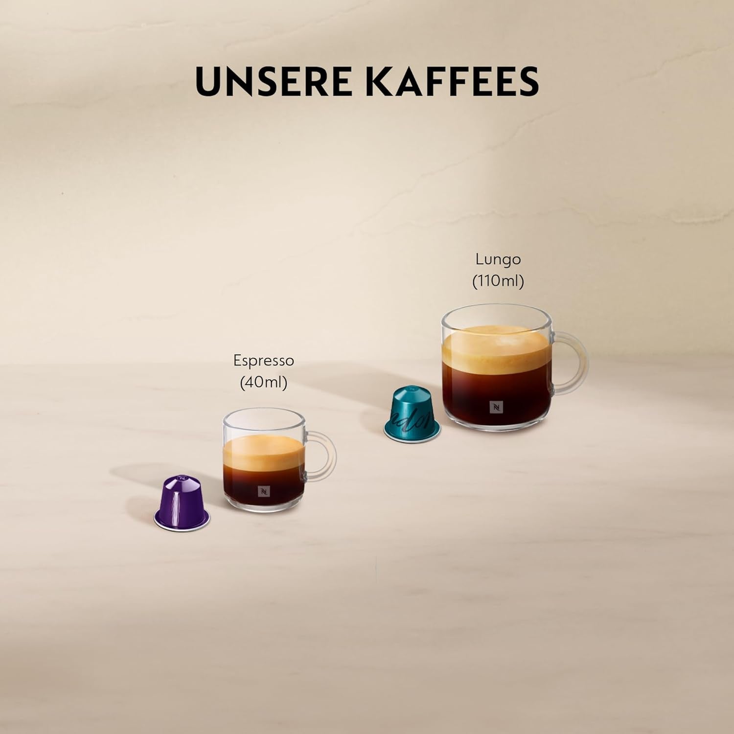 Machine à expresso avec capsules Nespresso De'Longhi Essenza Mini, noir | Pression de la pompe 19 bars | Réservoir d'eau 0,6 l | Pour expresso et poumon | Petite machine à expresso – De bons moments café | EN85.B