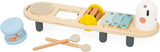 Janod - Pistes musicales Sweet Cocoon - 5 activités musicales pour les enfants - Éducation musicale précoce - Jouet en bois FSC - Dès 12 mois, J04058 Jouets pour bébés Naty Shop