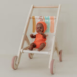 Miniland Baby poupée, garçon africain, 32 cm, anatomiquement correcte