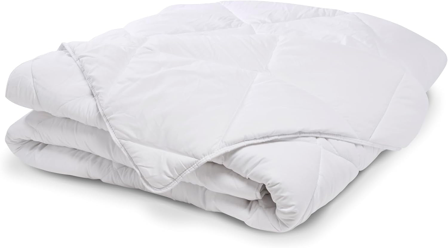 Couette chaude pour 1 personne, Hygiafill lavable à 95°, testée professionnellement, blanc, 140X200Cm, KBOB40 Couettes et couettes Naty Shop