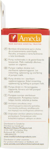 Sachets pour lait maternel - 40 pièces Alimentation et Accessoires d'Allaitement Bebe Naty Shop