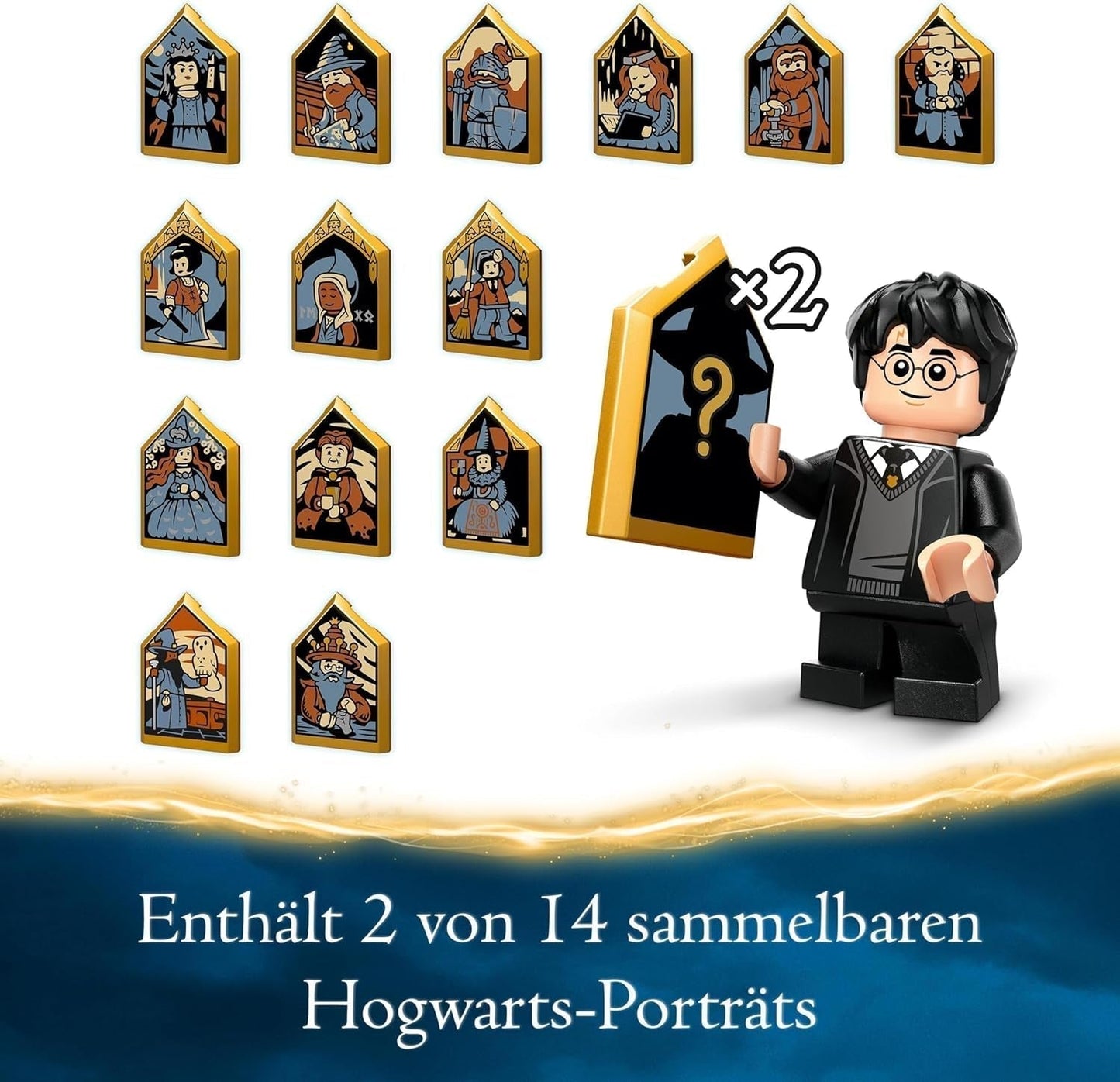 LEGO Harry Potter La cabane de Hagrid : une visite inattendue, ensemble avec 5 mini figurines et 2 figurines d'animaux, cadeau pour femmes et hommes, jouet d'aventure magique, ensemble fantastique 76428 Jeux de construction Beuche den LEGO-Store