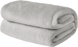Couvre-lit polaire ultra doux Brentford's, gris argenté, grand lit double - 150 x 200 cm Lits et couvertures Beuche den Brentfords-Store gris argenté 120 x 150 cm