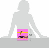 Serviettes en papier Renova, fuchsia, 40 serviettes, grandes, 2 épaisseurs