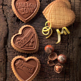 Silikomart 22.166.77.0165 CKC06, Set forme chocolat et emporte-pièce Naty Shop