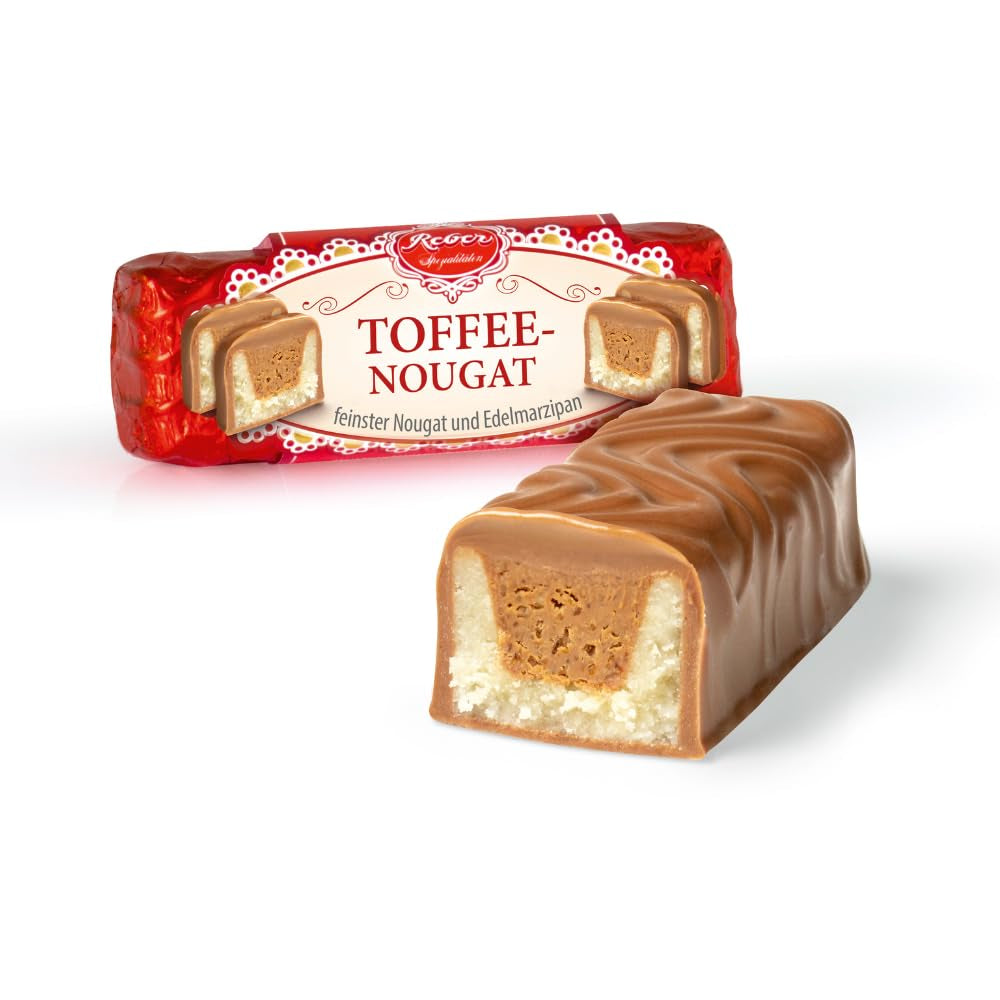 Reber Bites Tarte au Chocolat et aux Truffes, truffes au brandy sur nougat crémeux, enrobées de délicat chocolat au lait alpin, 40g (1 pièce)