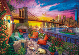 Clementoni - 33552 Collection - Manhattan Balcony Sunset, Puzzle 3000 pièces pour adultes et enfants à partir de 10 ans, jeu d'adresse pour toute la famille Puzzle Naty Shop