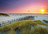 Ravensburger Puzzle 12000690 - Coucher de soleil sur Amrum - Puzzle de 1000 pièces pour adultes et enfants à partir de 14 ans, puzzle à motif de plage de la mer du Nord Puzzle Naty Shop Scenic