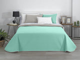 AVA | Courtepointe réversible Boutique | Pour toutes les saisons | Couleur – Beige/Turquoise | Pour lit 120/135 cm. lit. (230 X 270 Cm. Ancho X Alto) | Quilt matelassé Quilts et quilts Naty Shop Titre par défaut