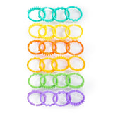Bright Starts, Oball, maillons de connexion de chaîne de poussette, beaucoup de maillons, pliable, facile à attacher, facile à nettoyer, parfait pour les voyages Bebe Toys Naty Shop Titre par défaut