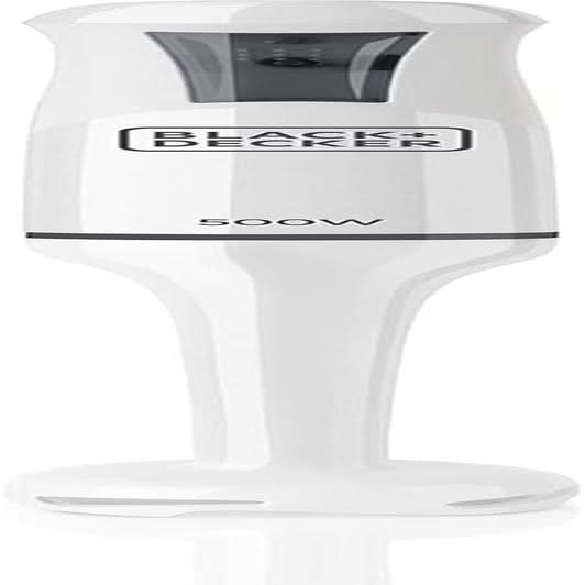 BLACK+DECKER Batteur sur socle | BXHBA1500E | 1500 watts | 20 vitesses | Turbo | Bois d'Édel | Protection anti-spritz | Inclus Pürieraufsatz, Schneebesen, Zerkleinerer Und Messbecher Kitchen Naty Shop Single 1 Zubehörteil 500W