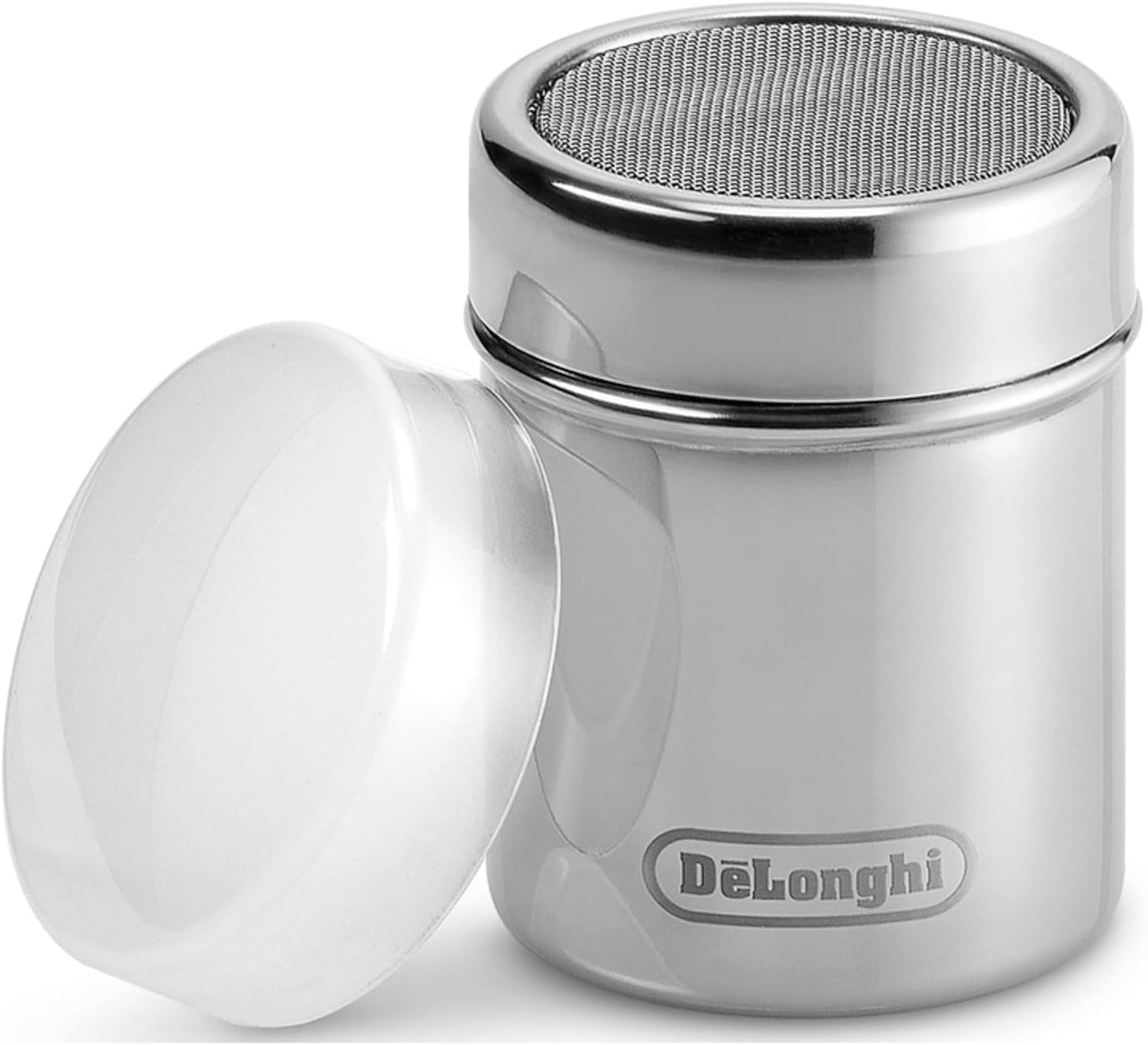 De'Longhi DLSC061 Shaker à cacao en acier inoxydable, 175 ml, argent