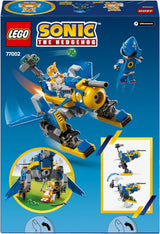 LEGO Sonic le hérisson Cyclone contre. Metal Sonic - Jouet à collectionner Mechs avec 2 figurines de jeux vidéo - Idée cadeau pour les garçons et les filles à partir de 8 ans et les adolescents fans de jeux 77002 Jeux de construction Besuche den LEGO-Store