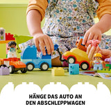 LEGO DUPLO Classic Brick Box Voitures et camions, ensemble de jeu de véhicules pour enfants à partir de 1,5 ans, jouet d'apprentissage créatif, jouet de voiture et ensemble de voiture de course 10439 Jeux de construction Besuche den LEGO-Store