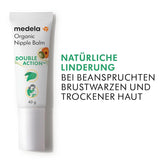 Medela Bio-Brustwarzenbalsm – Beruhigend Und Pflegend Für Stillende Mütter – Hergestellt Aus Naturichen, Sicheren Inhaltsstoffen – Linderung Bei Beanspruchten Brustwarzen – Essentiels du post-partum 40 G Accessoires Alimentation et allaitement Baby Naty Shop