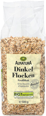Flocons d'épeautre bio aux gros flocons, 500g