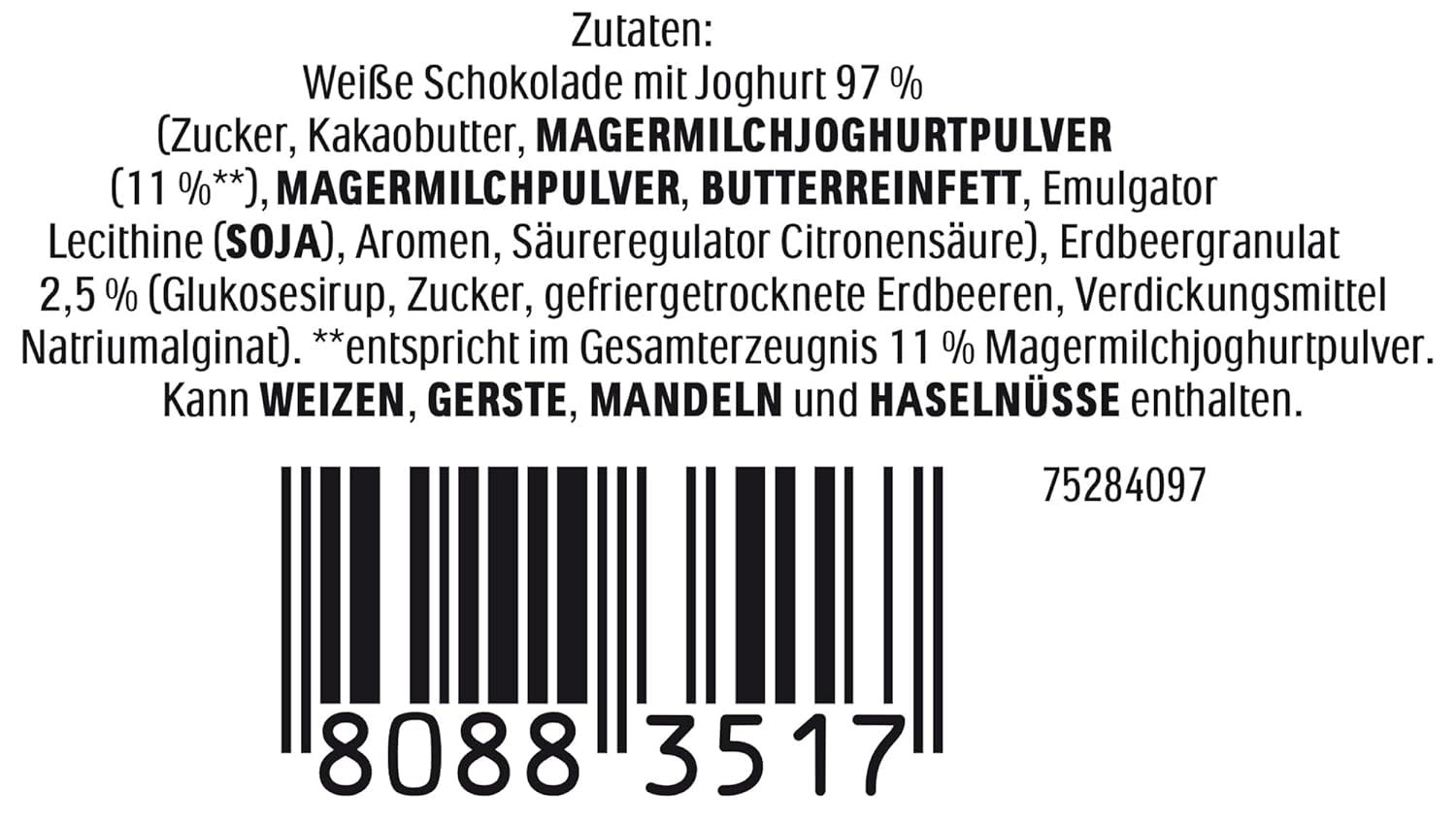 Lapin de Pâques au yaourt 75g – Lapin en chocolat pour Pâques – Chocolat blanc avec yaourt et chips de fraises fruitées – Lapin en chocolat pour Pâques et panier de Pâques – Cadeau chocolat – Cadeau de Pâques