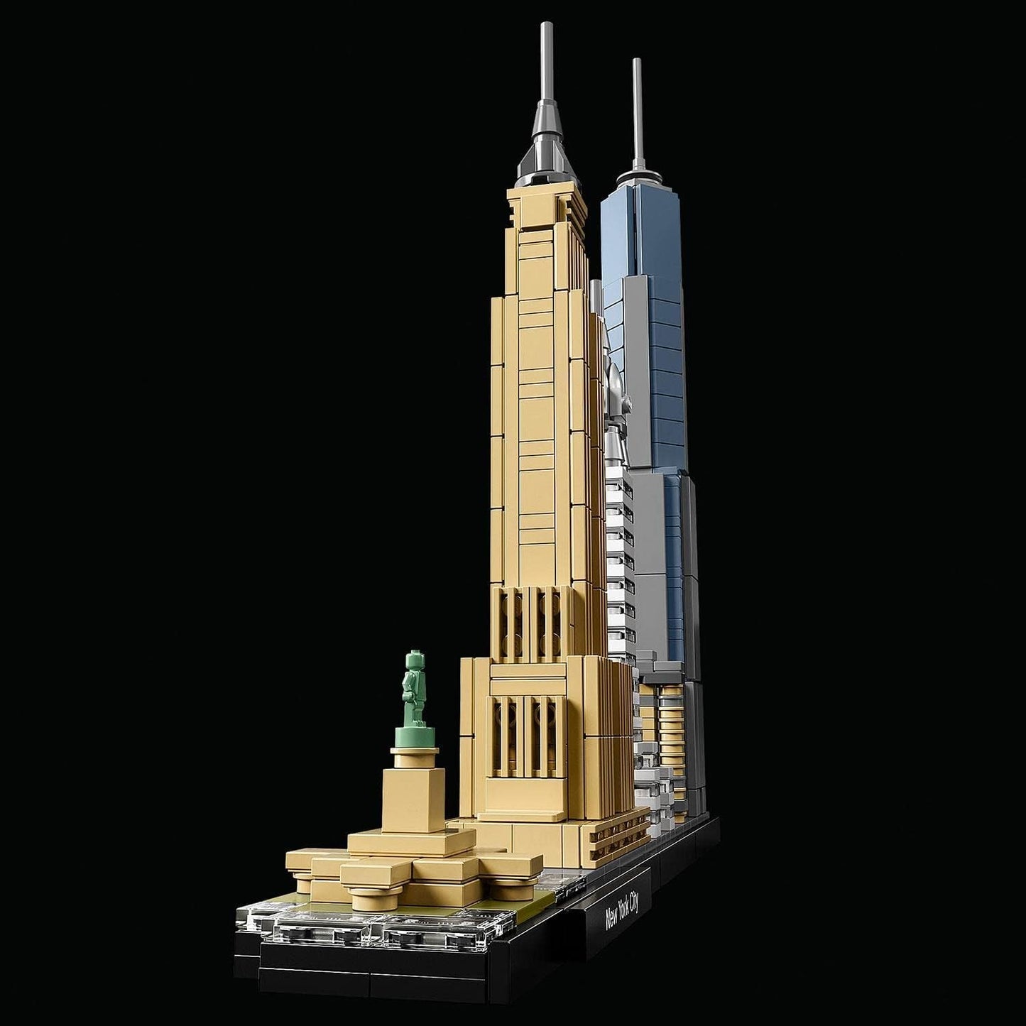 Ensemble LEGO Architecture New York City, kit de modèle Skyline avec World Trade Center et Statue de la Liberté, artisanat pour adultes, décorations de maison et de bureau, cadeaux pour femmes et hommes 21028 Ensembles de construction Besuche den LEGO-Store
