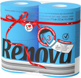 Papier toilette Renova, vert, 4 rouleaux