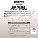 Riz Arborio italien artisanal, riz à gros grains et féculent, idéal pour les soupes, risottos et salades de riz, emballé sous vide en 2 sacs de 1 kg