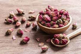 500g boutons de roses comestibles premium - infusion de pétales de roses séchées de l'Atlas - goût et arôme sucrés et floraux - 100% naturels, purs et sans additifs | Tazarin Ltd